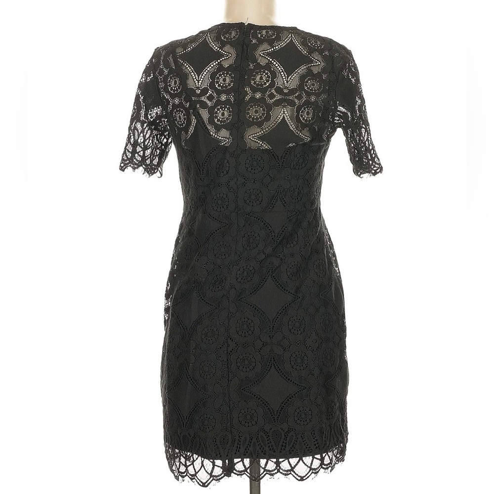 MINKPINK Whimsigoth Black Lace Gothic Dress Medium Celestial Witchy fairy - Picture 6 of 10